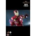 Iron Man 2 - Iron Man Mark IV with Suit-Up Gantry Deluxe 1/4 Scale Hot Toys Action Figure Set