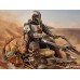 Star Wars: The Mandalorian - The Mandalorian on Speeder Bike 1/10th Scale Statue