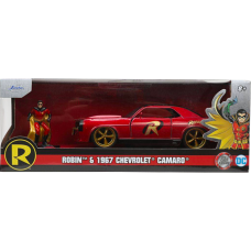 Batman - Robin and 1969 Chevrolet Camaro Hollywood Rides 1/32 Scale Die-Cast Vehicle Replica