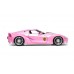 Power Rangers - Toyota FT-1 with Pink Ranger 1:24 Scale