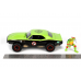 Teenage Mutant Ninja Turtles (1987) - Raphael and 1967 Chevrolet Camaro Hollywood Rides 1/24th Scale Die-Cast Vehicle Replica