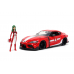 Robotech - Miriya Sterling and 2020 Toyota Supra Anime Hollywood Rides 1/24th Scale Die-Cast Vehicle Replica