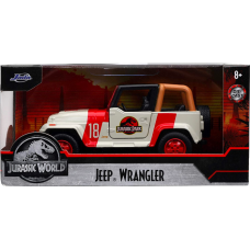 Jurassic Park - 1992 Jeep Wrangler Hollywood Rides 1/32 Scale Die-Cast Vehicle Replica