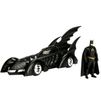 Batman Forever - Batmobile 1:24 Scale Die-Cast Car Replica with Batman Action Figure