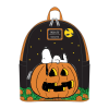 Peanuts - Great Pumpkin Snoopy Glow in the Dark 10 Inch Faux Leather Mini Backpack