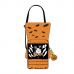 Peanuts - Great Pumpkin Snoopy Doghouse 8 Inch Faux Leather Crossbody Bag