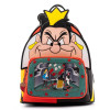 Disney Villains - Queen of Hearts Scene 10 inch Faux Leather Mini Backpack