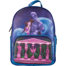 Hercules (1997) - Meg and Muses 12 Inch Faux Leather Mini Backpack