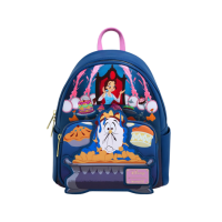 Beauty and the Beast (1991) - Be Our Guest 10 Inch Faux Leather Mini Backpack