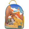 The Little Mermaid (1989) - Ariel and Eric Beach 12 Inch Faux Leather Mini Backpack