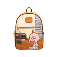 The Incredibles - Jack Jack Cookie 12 Inch Faux Leather Mini Backpack