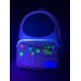 Wall-E - Eve Christmas Lights Cosplay Lenticular Glow in the Dark 10 Inch Faux Leather Mini Backpack