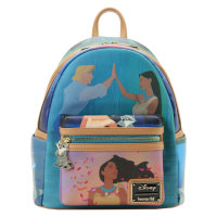 Pocahontas - Scenes 10 Inch Faux Leather Mini Backpack