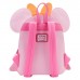 Disney - Pastel Ghost Minnie Mouse Glow in the Dark 11 Inch Faux Leather Mini Backpack