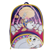 Beauty and the Beast (1991) - Be Our Guest 11 Inch Faux Leather Mini Backpack