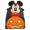 Disney - Mickey Vampire Pumpkin Glow in the Dark 10 Inch Faux Leather Mini Backpack