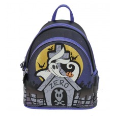 The Nightmare Before Christmas - Zero Doghouse Glow in the Dark 10 inch Faux Leather Mini Backpack