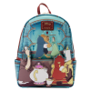 Beauty and the Beast (1991) - Library Scene 11 Inch Faux Leather Mini Backpack