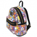 Beauty and the Beast (1991) - Comic 10 Inch Faux Leather Mini Backpack
