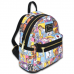 Beauty and the Beast (1991) - Comic 10 Inch Faux Leather Mini Backpack