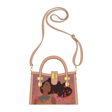 Pocahontas - Scenes 9 Inch Faux Leather Crossbody Bag