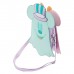 Disney - Pastel Ghost Minnie and Mickey Mouse Glow in the Dark Reversible 8 Inch Faux Leather Crossbody Bag
