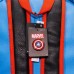 Captain America - Cosplay 18” Faux Leather Backpack with Pin Set