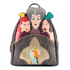 Disney Villains - Lady Tremaine, Anastasia & Drizella Scene 10” Faux Leather Mini Backpack