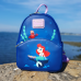 The Little Mermaid (1989) - Under Sea 10 Inch Faux Leather Mini Backpack