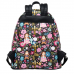 Beauty and the Beast (1991) - Floral 10 Inch Faux Leather Mini Backpack