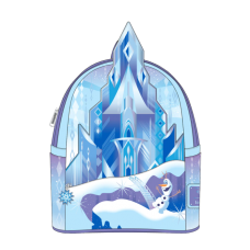 Disney Princess - Frozen Castle 10 Inch Faux Leather Mini Backpack