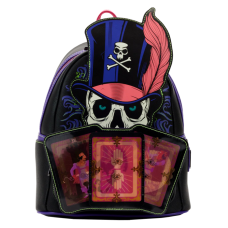 Disney Villains - Dr Facilier Lenticular Glow in the Dark 10 Inch Faux Leather Mini Backpack