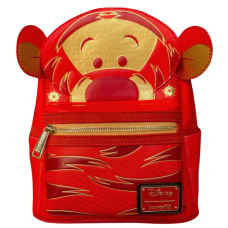 Winnie the Pooh - Tigger Lunar New Year 10 Inch Faux Leather Mini Backpack