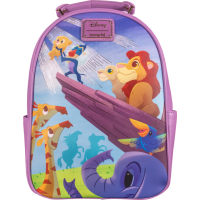 The Lion King (1994) - Pride Rock 12 Inch Faux Leather Mini Backpack