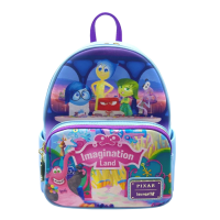 Inside Out - Scenes 10 Inch Faux Leather Mini Backpack