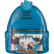 Pinocchio (1940) - Monstro 10 Inch Faux Leather Mini Backpack