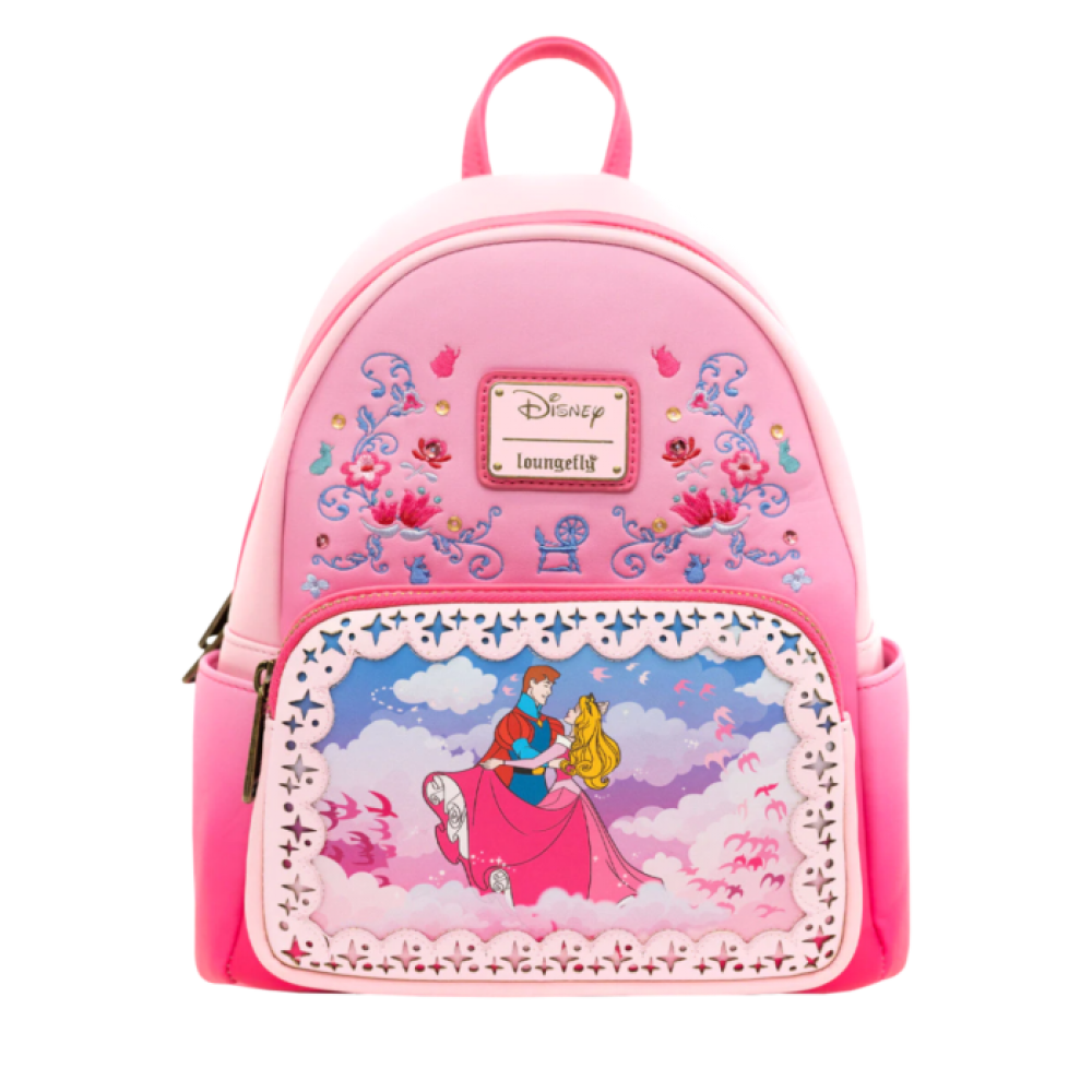 Disney Princess - Aurora Stories 10 Inch Faux Leather Mini Backpack