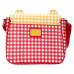 Winnie the Pooh - Gingham 7 Inch Faux Leather Crossbody Bag