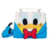 Disney - Donald Duck Cosplay 7 Inch Faux Leather Crossbody Bag with Coin Purse