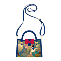 Snow White and the Seven Dwarfs (1937) - Scenes 7 Inch Faux Leather Crossbody Bag