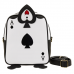 Alice in Wonderland (1951) - Ace of Spades 8 Inch Faux Leather Crossbody Bag