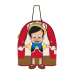 Pinocchio (1940) - Moving Pinocchio 10 Inch Faux Leather Mini Backpack