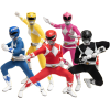 Mighty Morphin Power Rangers - Jason, Zach, Billy, Trini and Kimberly Deluxe One:12 Collective 1/12th Scale Action Figure 5-Pack