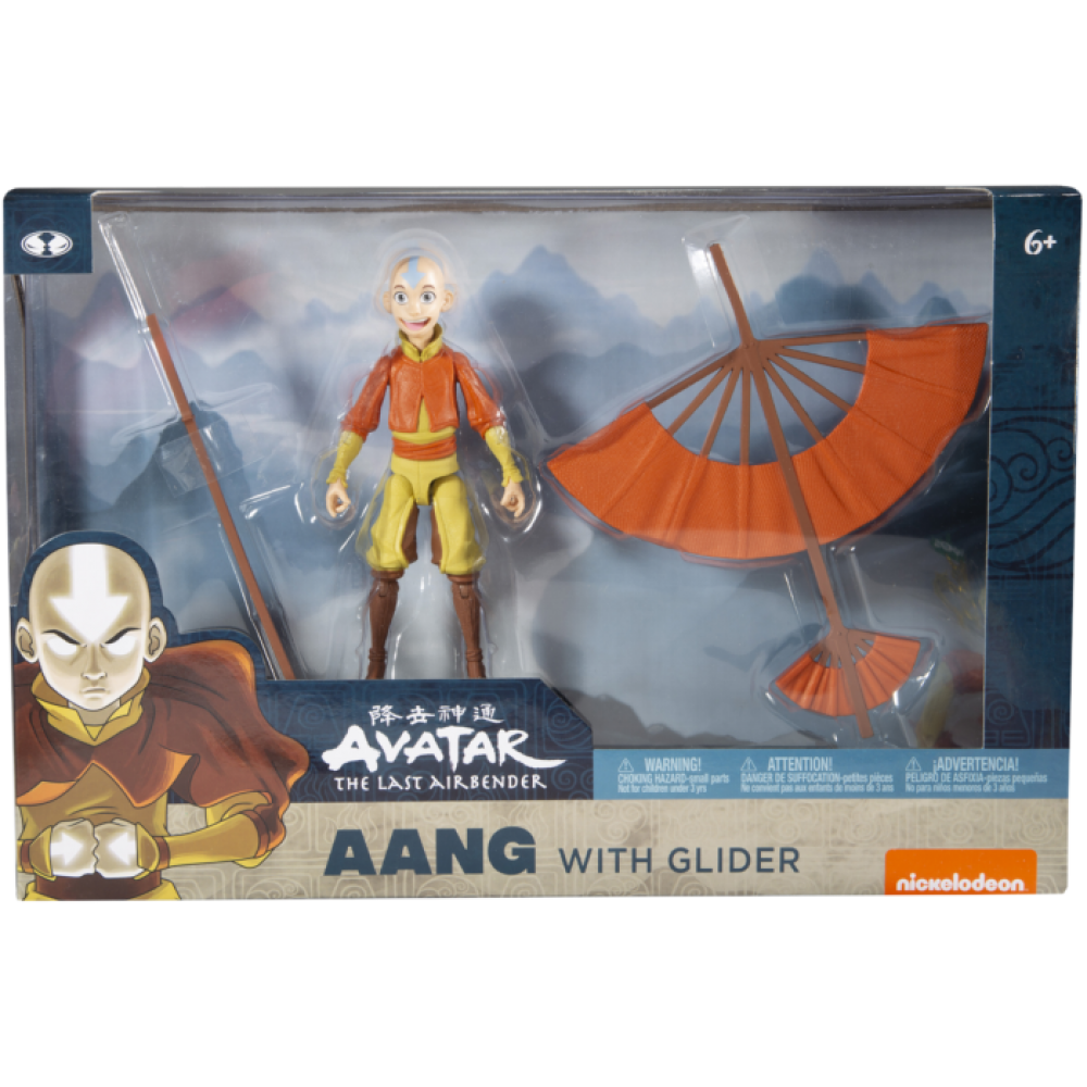 Avatar: The Last Airbender - Aang with Glider 5 Inch Scale Action Figure