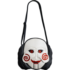 Saw - Billy the Puppet 12 Inch Faux Leather Crossbody Bag