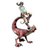 Tomb Raider - Lara and Raptor Mini Epics Vinyl Figure