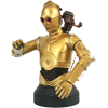 Star Wars Episode IX: The Rise of Skywalker - C-3PO with Babu Frik 1/6th Scale Mini Bust