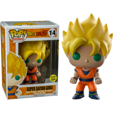 Dragon Ball Z - Super Saiyan Goku Glow Pop! Vinyl Figure