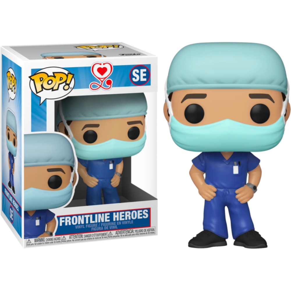 Front Line Heroes - Male Hospital Worker Pop! Vinyl Figure