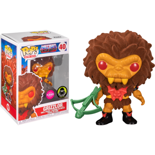 Masters Of The Universe - Flocked Grizzlor Pop! Vinyl Figure (Funko Shop Exclusive)